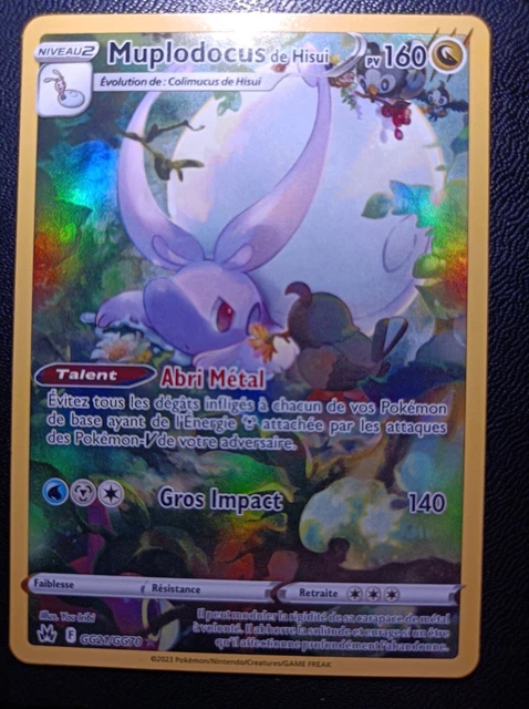 Coffret De 10 Cartes Pokémon Françaises - Voltorbe De Hisui GG01/GG70 Alternative Gallery Secrète - 3