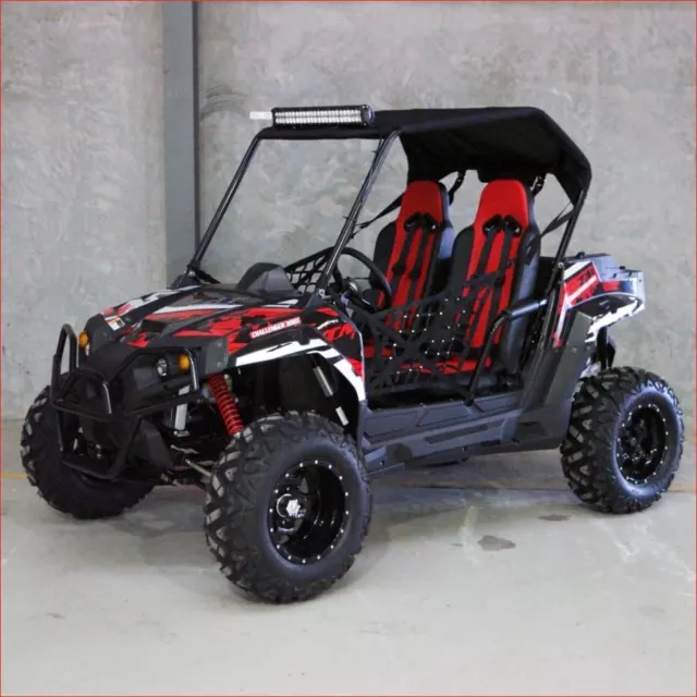 300X - Challenger 300cc Full sized Adults Flagship UTV Off Road Buggy Auto Black
