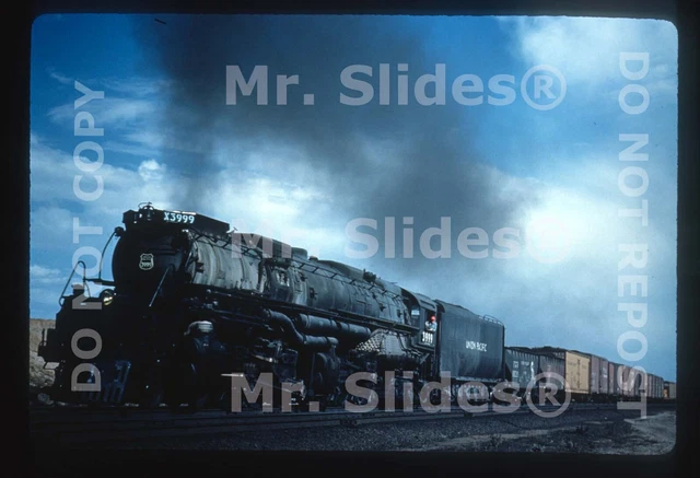 Duplicate Slide UP Union Pacific 4-6-6-4 Challenger 3999 Action