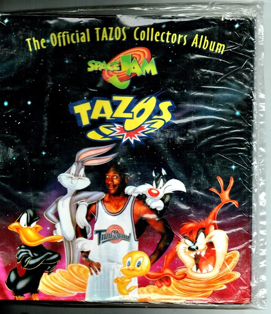 SPACE JAM TAZO Tournament Tube - New In Box - Vintage