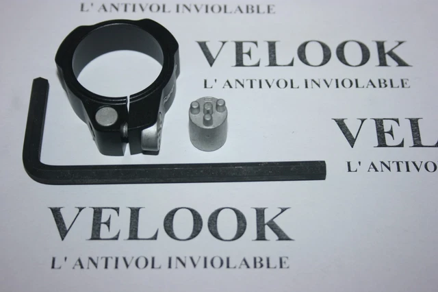 Collier de Selle 34,9mm Aluminium Argent Ouverture Rapide 307230060 MV