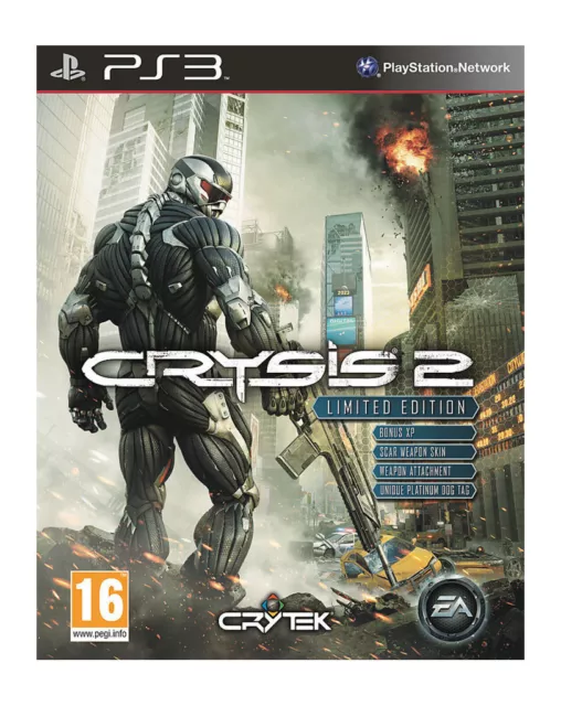 PlayStation 3 : Crysis 2 - Limited Edition (PS3) VideoGames Fast and FREE P & P