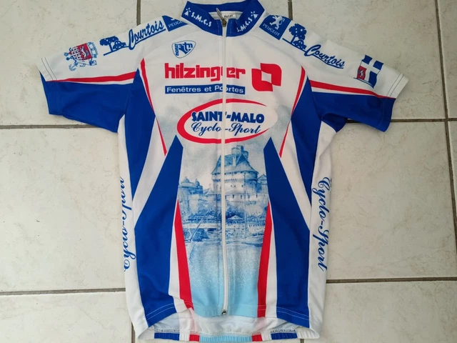 Maillot Veste Cycliste Velo Noret Vc St Malo Malo Pdts Laitiers Taille Maillot Veste Cycliste Velo Noret Vc St Malo Malo Pdts Laitiers Taille