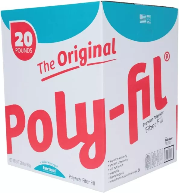 Polyfil Stuffing For Plush Toys, Dolls, Pillows and Cushions. 2 Lbs (3 – RB  & Co. Pillows