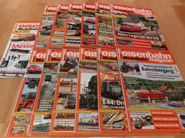 Eisenbahn Magazin em Jahrgang 2019 komplett 12 Ausgaben + Messeheft = 13 Hefte