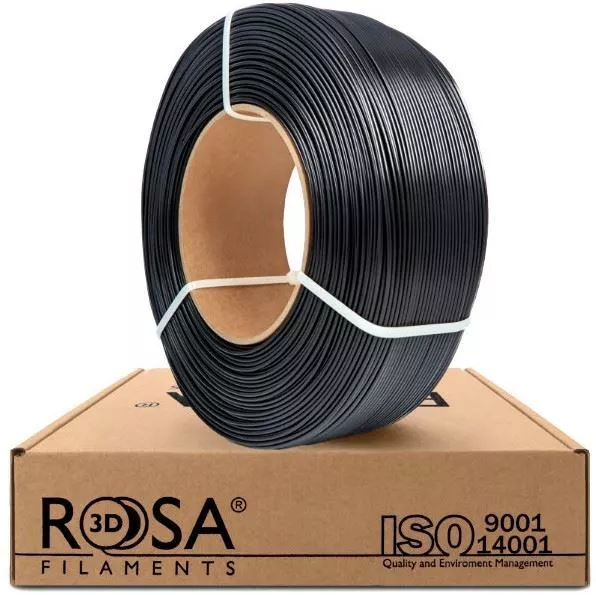 Filament Pla Rosa 3D 1,75 MM 1000g Noir, Remplissage