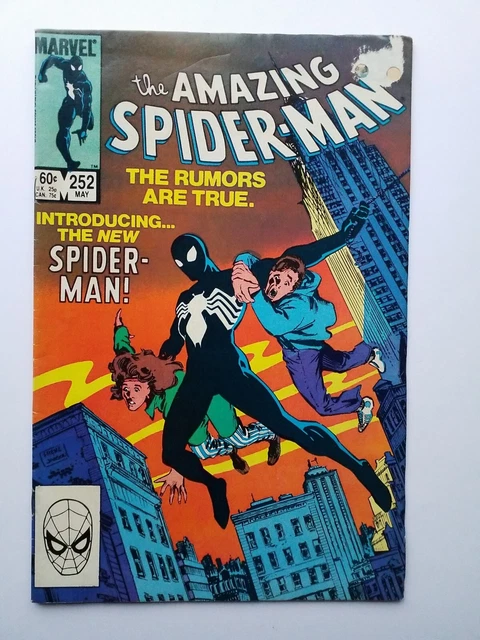 Amazing Spider-man 252 black costume 1st appearance