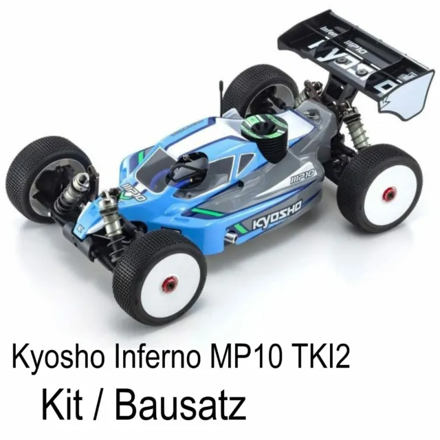 Kyosho K.33022b Inferno MP10 TKI2 1:8 4WD RC Nitro Voiturette Kit de Montage