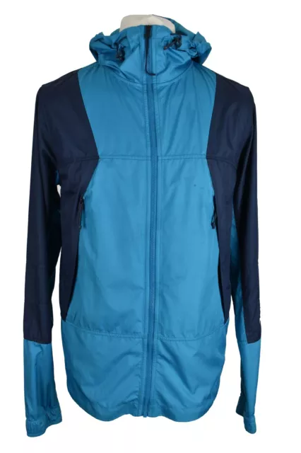 THE NORTH FACE Giacca Windbreaker Blu taglia S Uomo Cerniera Intera Outerwear Outdoor