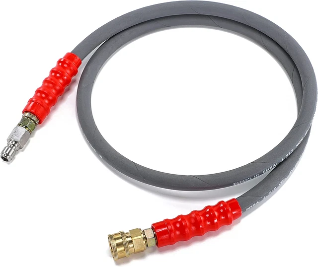 New Pressure Washer Jumper Hose, 5 FT Whip Hose for Power Washer, Hose Reel Conn