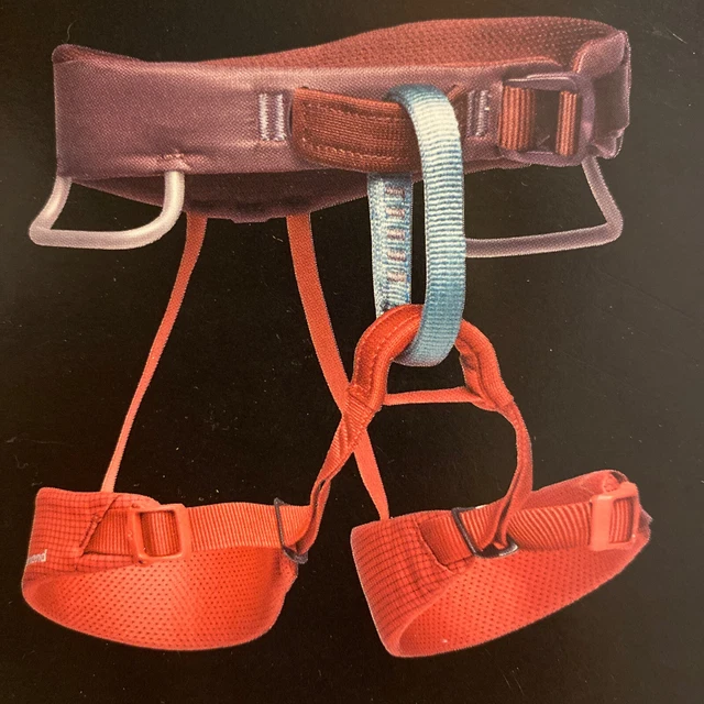 Black Diamond Momentum Harness - Kids' Wild Rose Maroon Red Teal I