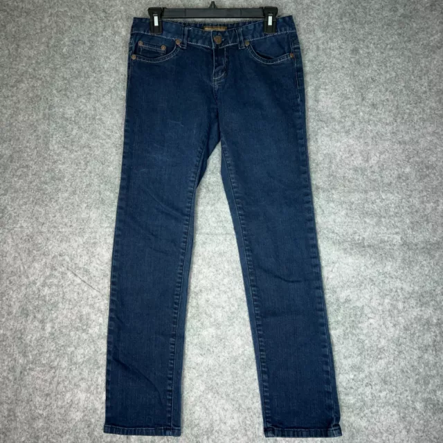 VTG Miss Sixty Womens Jeans 30 Blue Skinny Denim Low Rise Dark Wash Solid Pant
