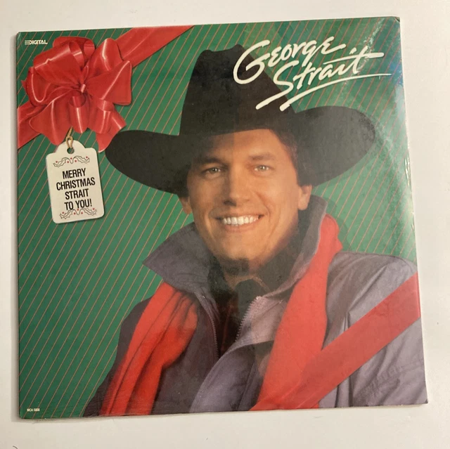英LP George Strait Merry Christmas Strait To You MCA5800 MCA Records /00260 George Strait – Merry Christmas Strait To You – Vinyl (BMG