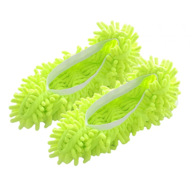 Soft microfiber mop, slippers, shoes, foot dust, hair cleaner, floor cleaning