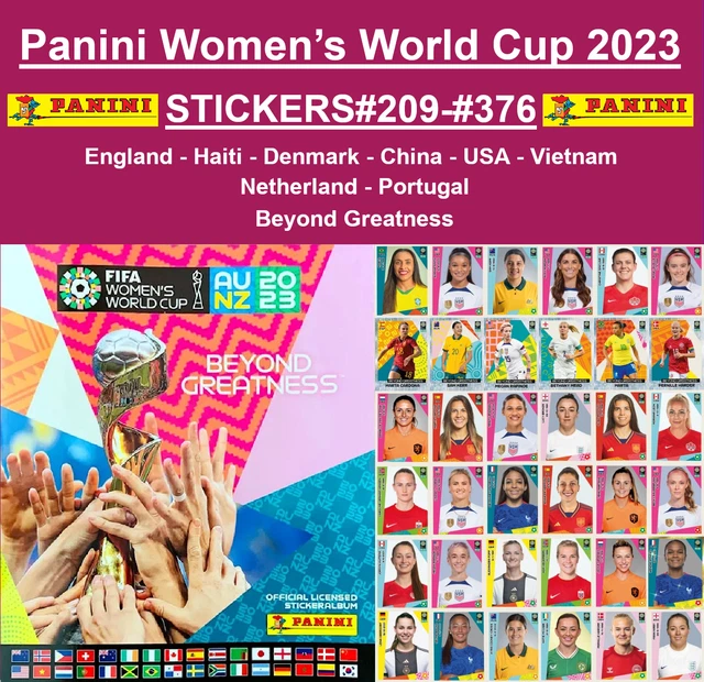 AVAILABLE NOW IN USA !! Panini FIFA Women's World Cup 2023 Stickers