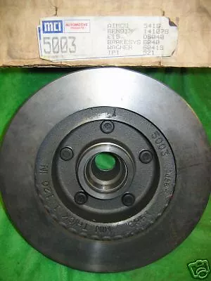 1972-1979 Brake Rotor Disc Fr. Thunderbird Cougar Montego 5416 141079 60419 5003