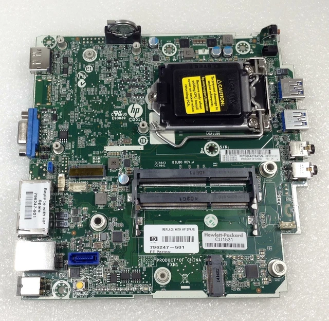 Carte Mère HP X360 310 G1 - Réf. 793103-601 - Processeur Intel Pentium N3530 Intégré - Neuf