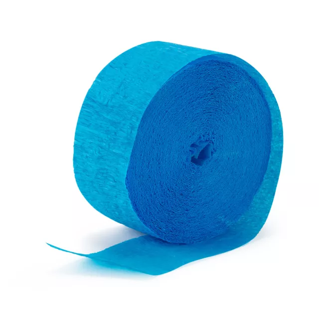 Birthday Express - Aqua Blue (Turquoise) Crepe Paper 81'