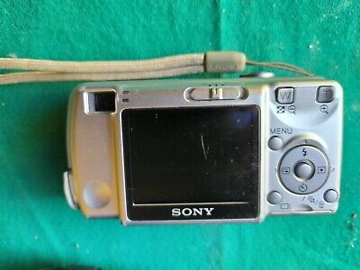 Sony Cyber-Shot DSC-S600, 6.0MP fotocamera digitale, Carl Zeiss Lens-Argento 2