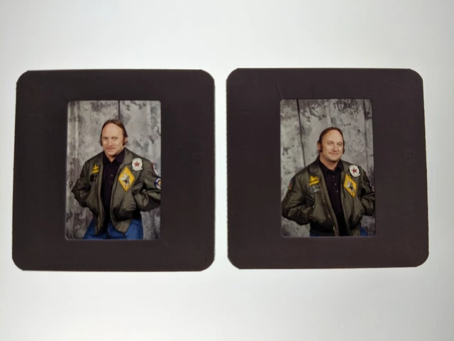 Dw5-455 Stephen Stills Lot (2) 35Mm Orig Slide Via Dianna Whitley