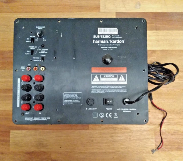 HARMAN KARDON SUB-TS2BQ EUR 25,00 PicClick FR