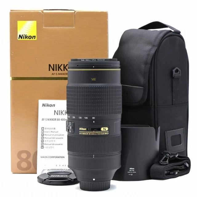 [Top Mint] Nikon AF-S Nikkor 80-400mm F/4.5-5.6G ED VR