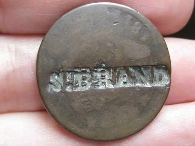 1811 Classic Head Large Cent Penny- Normal Date- S. BRAND Counterstamp