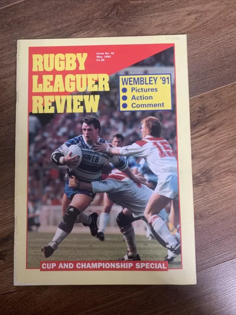 Rugby League Review Magazine “ Leaguer “ Issue No 32 May 1991