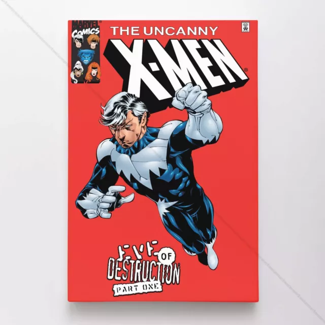 Uncanny X-Men Poster Canvas Vol 1 #392 Xmen Marvel Comic Book Art Print