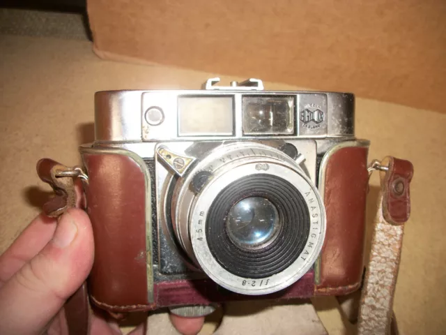 Vintage Agilux Agima Camera Anastigmat  Lens & Case