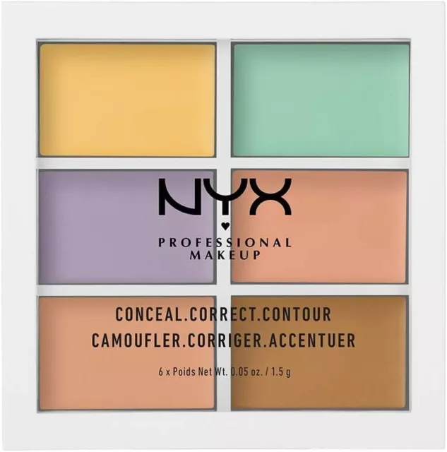 NYX Professional Makeup Colour Correcting Palette Concealing & Defining-Au