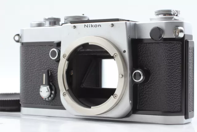 ⏯️【 EXC+ 5 】 Nikon F2 Plata 35mm SLR Carrete Cámara Solo De Japón