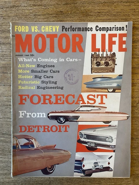 MOTOR LIFE MAGAZINE USA 1959-1961 (7 Issues) £21.50 - PicClick UK
