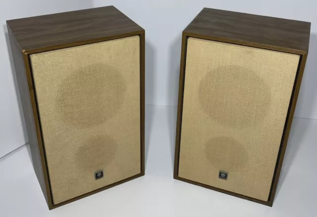 RARE Vintage Kenwood KLX-5, 2-Way Wall Stereo Speakers Pair 1972 RAREST VTG HTF