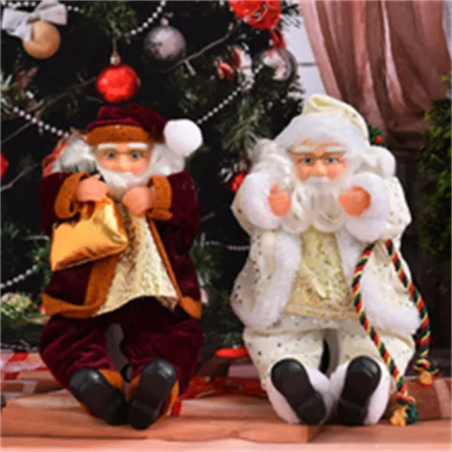 Home Ciondolo Flanella Babbo Natale Babbo Natale Statuetta Decorazione Finestra