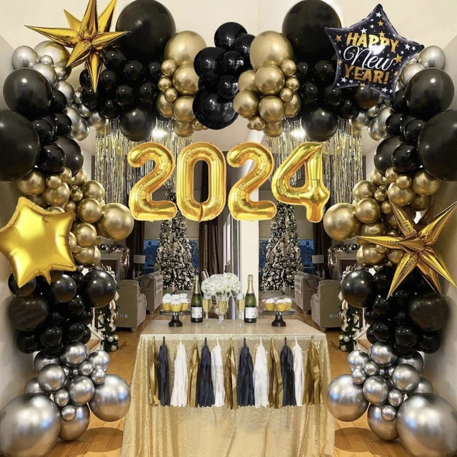 2024 NEW YEAR Balloon Garland Arches Kit 45.00 PicClick