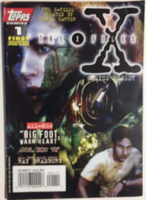 X-FILES #1 (1995) Topps Comics digest VG
