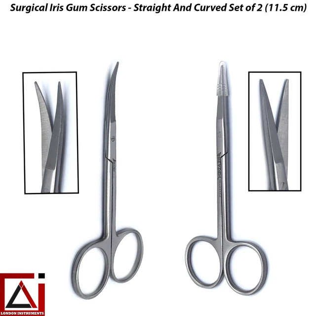 Forbici Chirurgiche A Maniglia A Nastro Per Iride - Foto 5