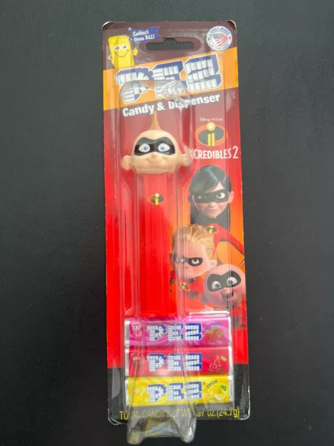 PEZ Disney Pixar Incredibles 2 NIB NM-/M