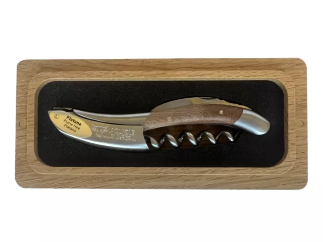 Laguiole En Aubrac Sommelier Corkscrew With Sycamore Wood Handle