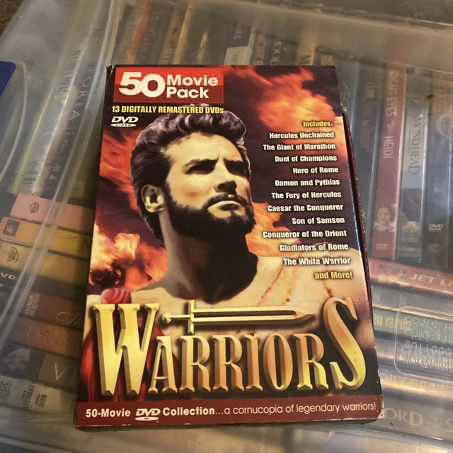 WARRIORS 50 MOVIE MegaPack DVD 2006 13-Disc Set Sand and