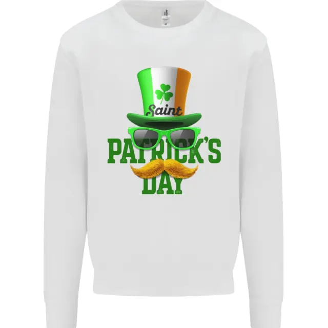 St Patricks Day Disguise Funny Kids Sweatshirt Jumper