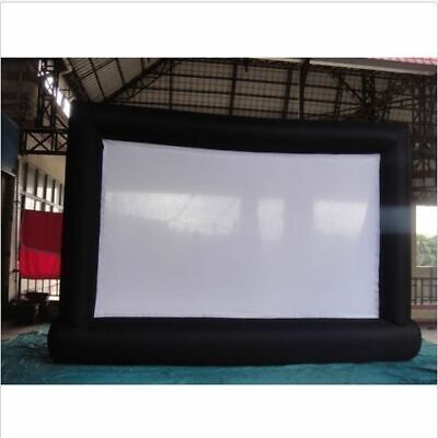 5*3m pantalla gigante hinchable película, Pantalla Inflable al aire libre e