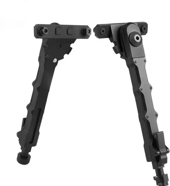 6"-8" Tactical V9 Bipod Adjustable Hunting Rifle Bipod for M-lok Rail Splitting