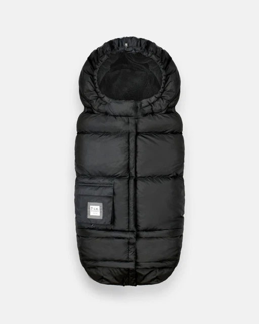 7AM Enfant Blanket 212 Evolution Extendable Footmuff - Black