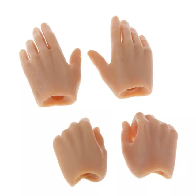 1/6 mains modèle 7 types doigts forme pour 12 pouces figurines jouets  soldat