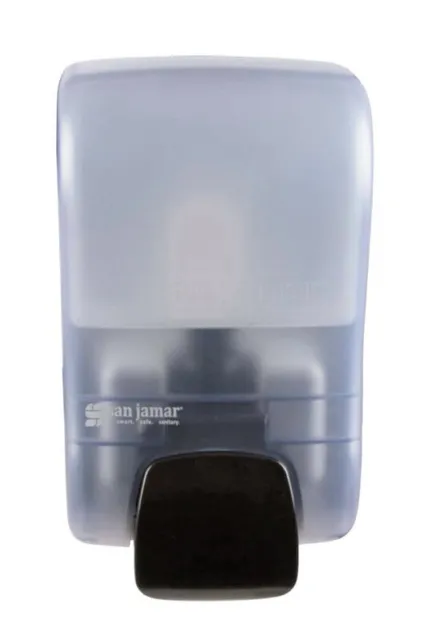 San Jamar S900TBK Rely Black Pearl Manual Soap,Sanitizer & Lotion ￼￼￼Dispenser