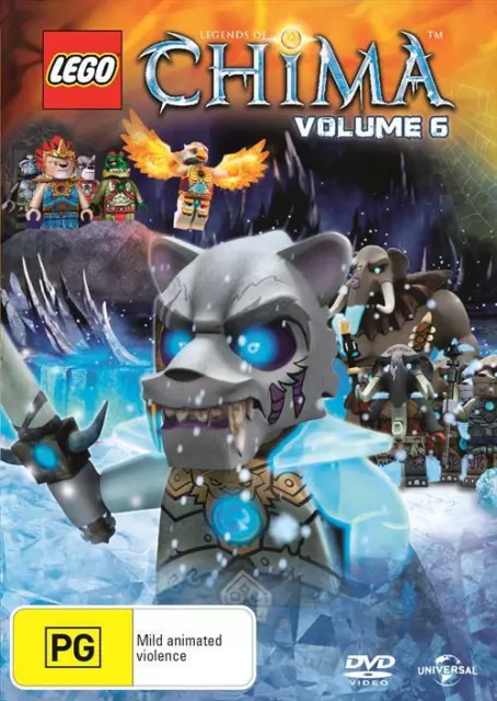 LEGO - Legends Of Chima : Vol 6 (DVD, 2013)