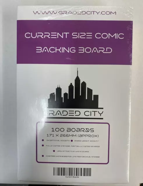 100 X Current Boards Graded City Comics