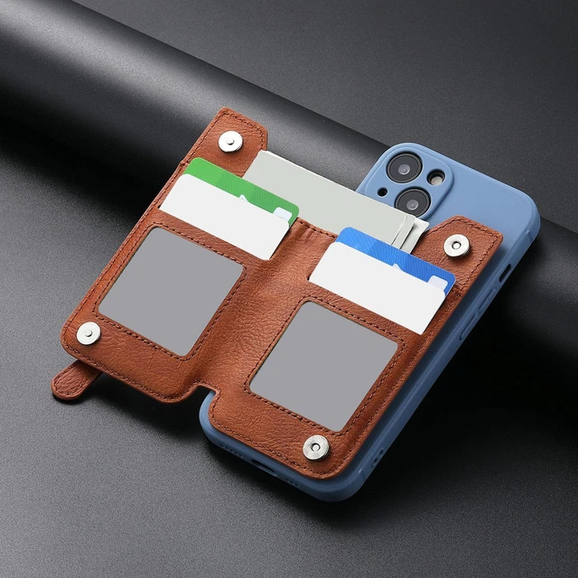 Portafoglio Adesivo Per Smartphone Universale - Custodia Slim Per Carte, Stick-on In Silicone - Foto 9
